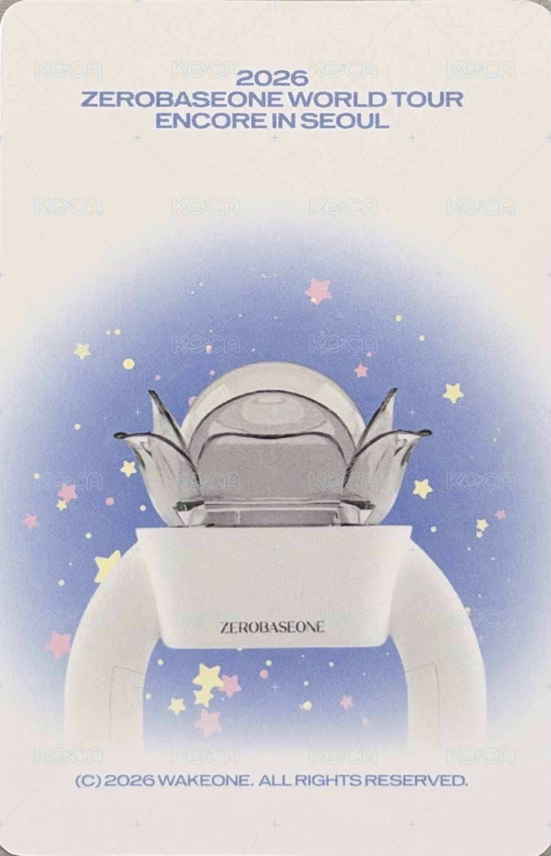 H&N 安可 周邊卡 水晶球卡 背面