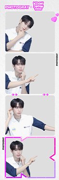 2026 KCON JAPAN  PHOTOGRAY 人生四格卡 / 拍貼 