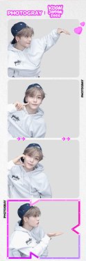 2026 KCON JAPAN  PHOTOGRAY 人生四格卡 / 拍貼 