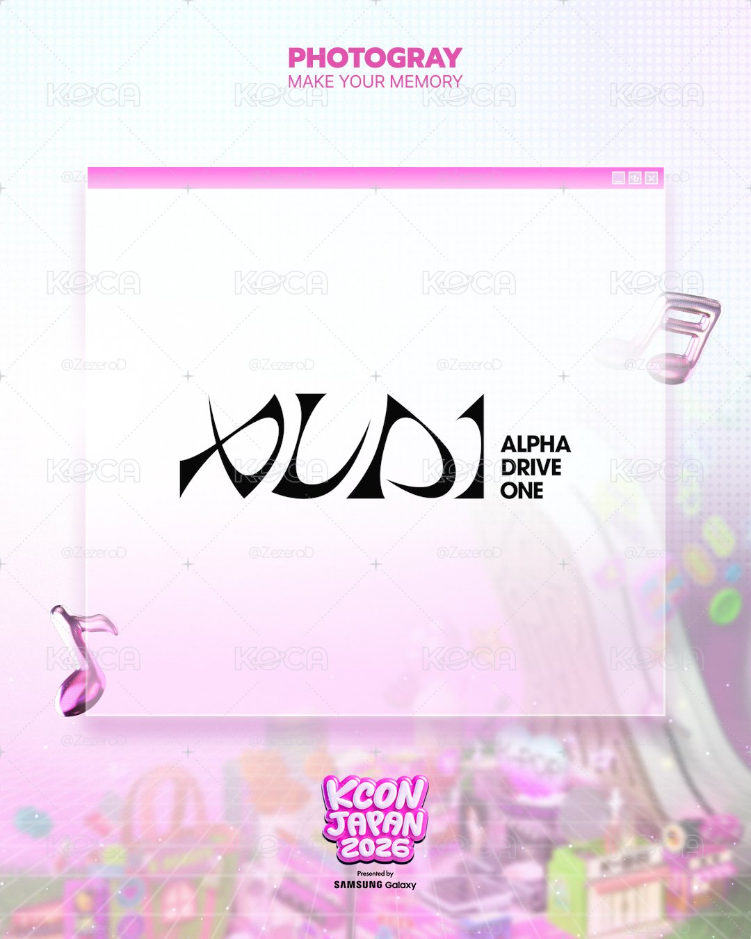 ALPHA DRIVE ONE ALD1 X [KCON JAPAN 2026 X PHOTOGRAY]人生四格卡代印 