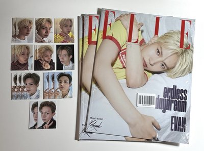 Evan 羲承 qrsessed 美瞳 Elle 雜誌 小卡
