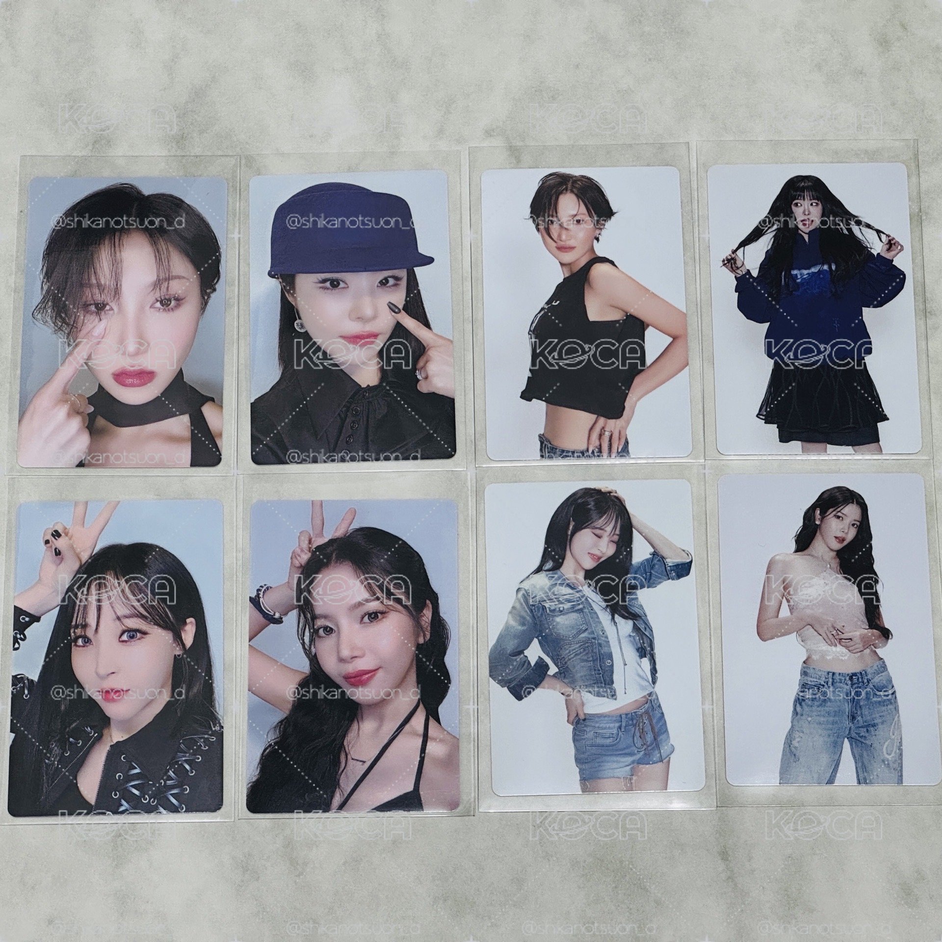 MAMAMOO KM快閃店 小卡 成套