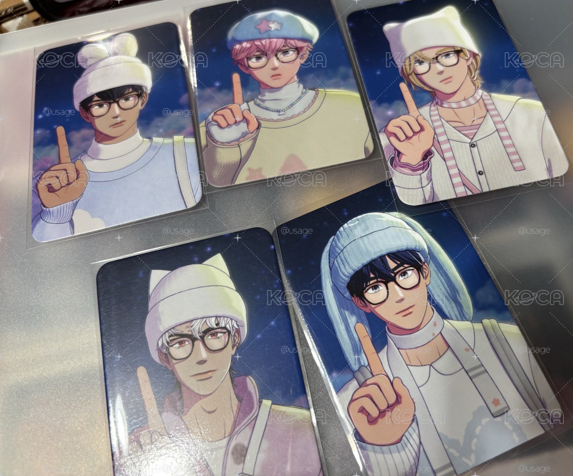 PLBBUU WHOSFAN特典卡一套