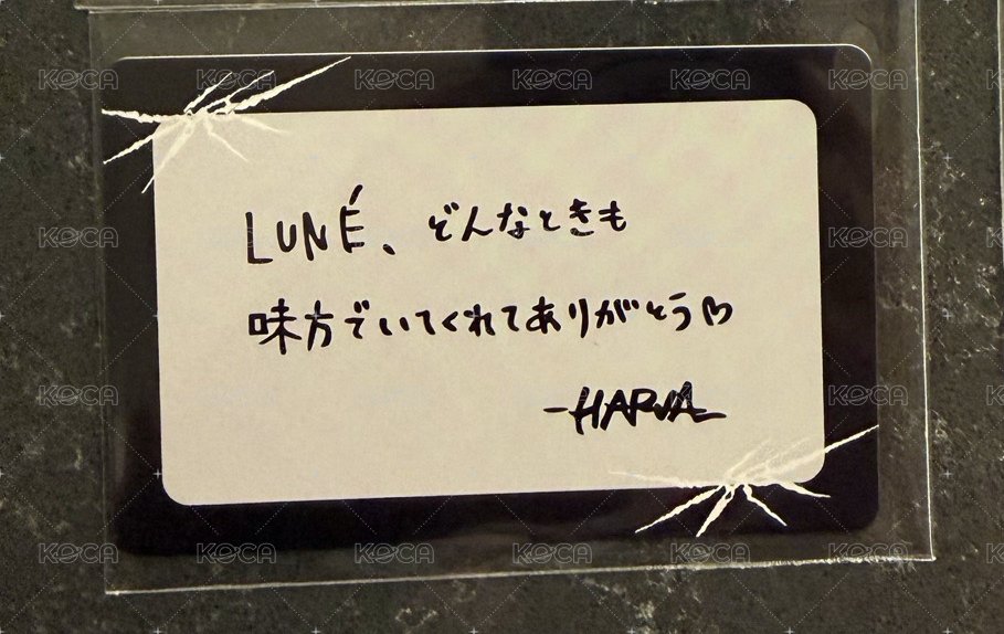 Harua 訊息卡