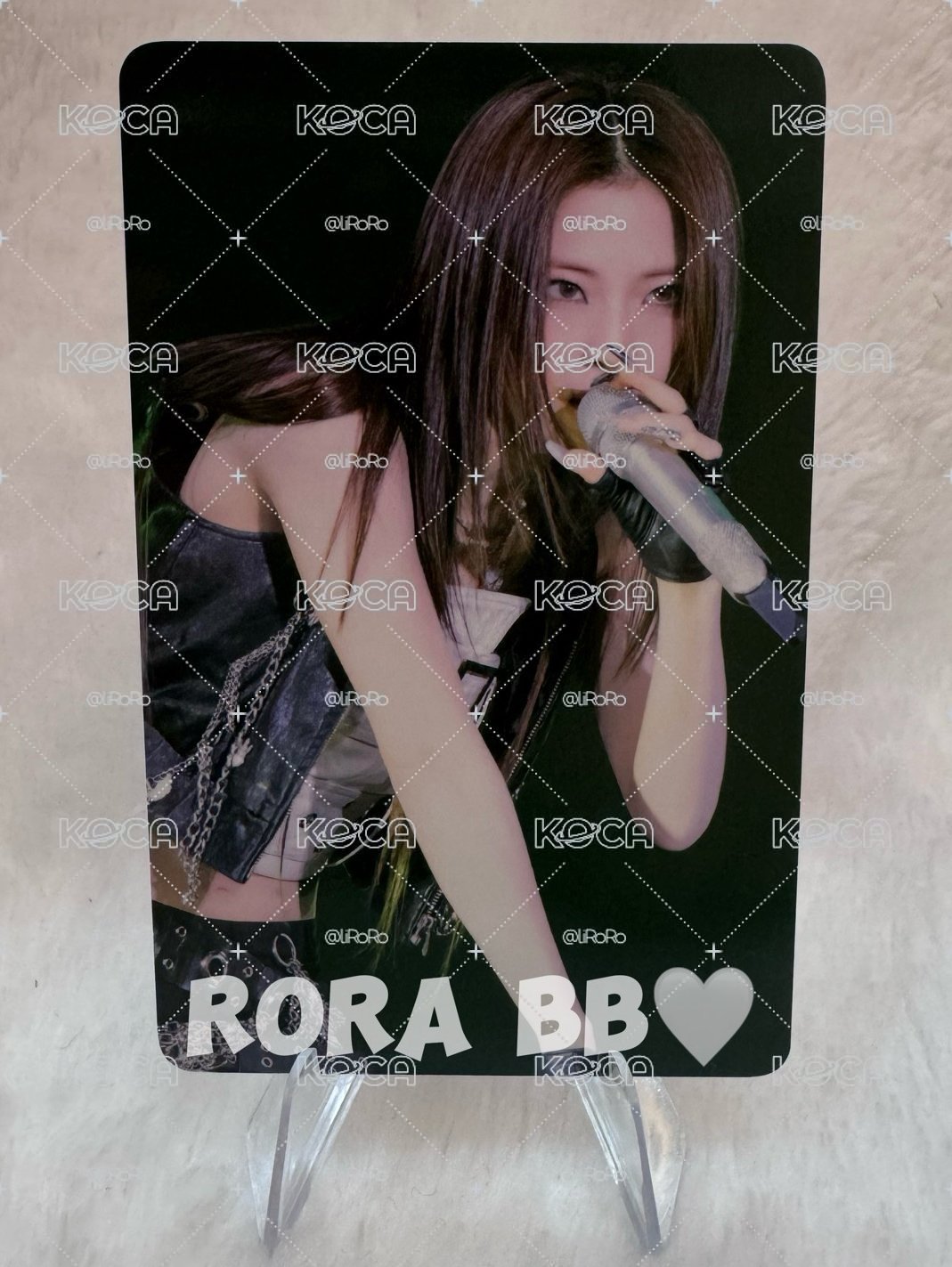 一元起標！ 競標🩵BABYMONSTER RUKA 日區線上商店滿額卡