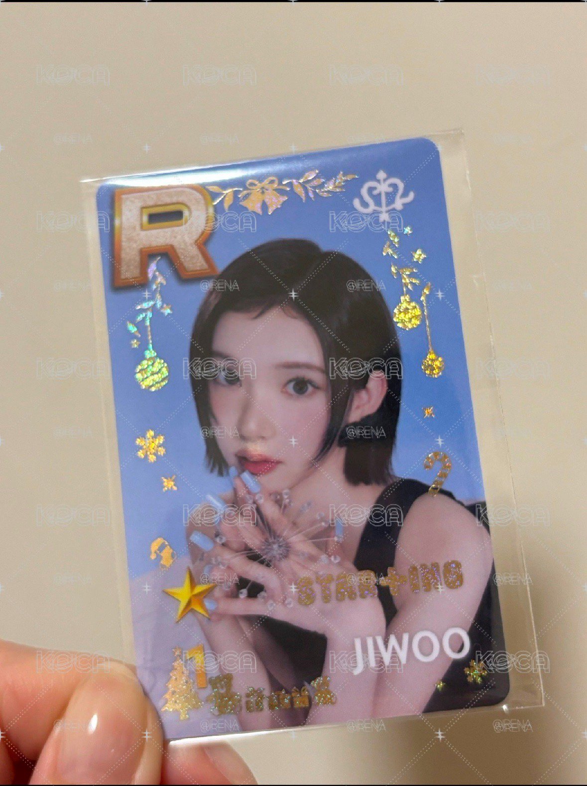 Jiwoo 聖誕遊戲卡