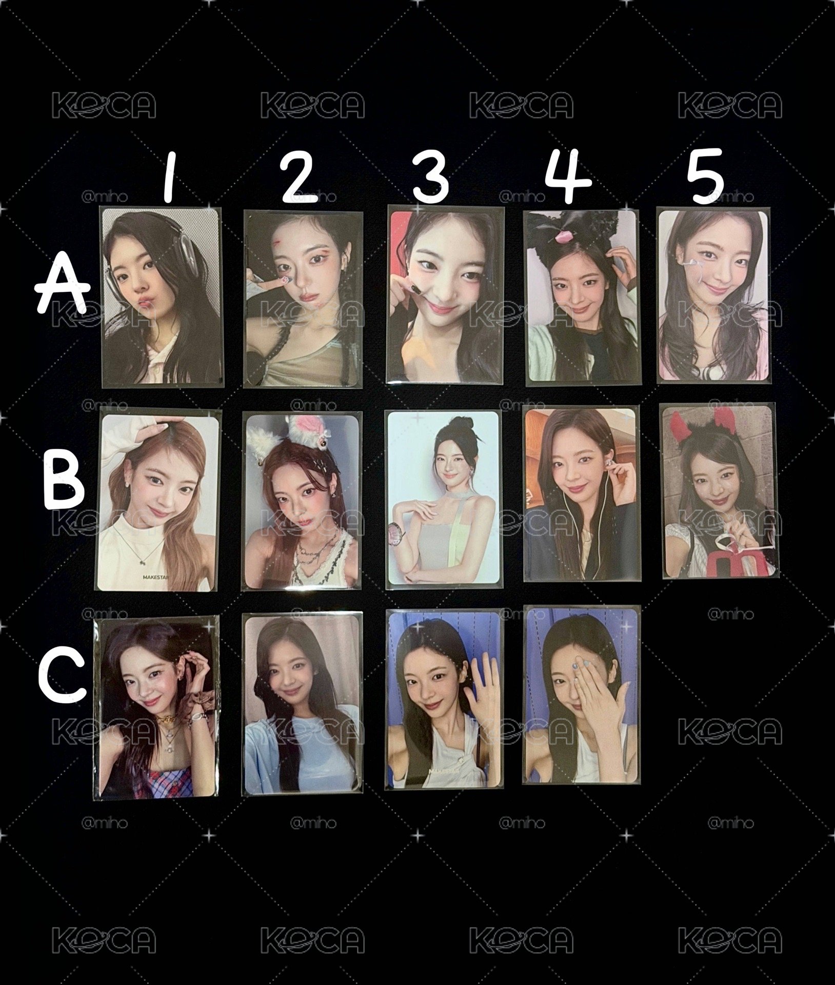 👑ITZY 粒粒特典卡
