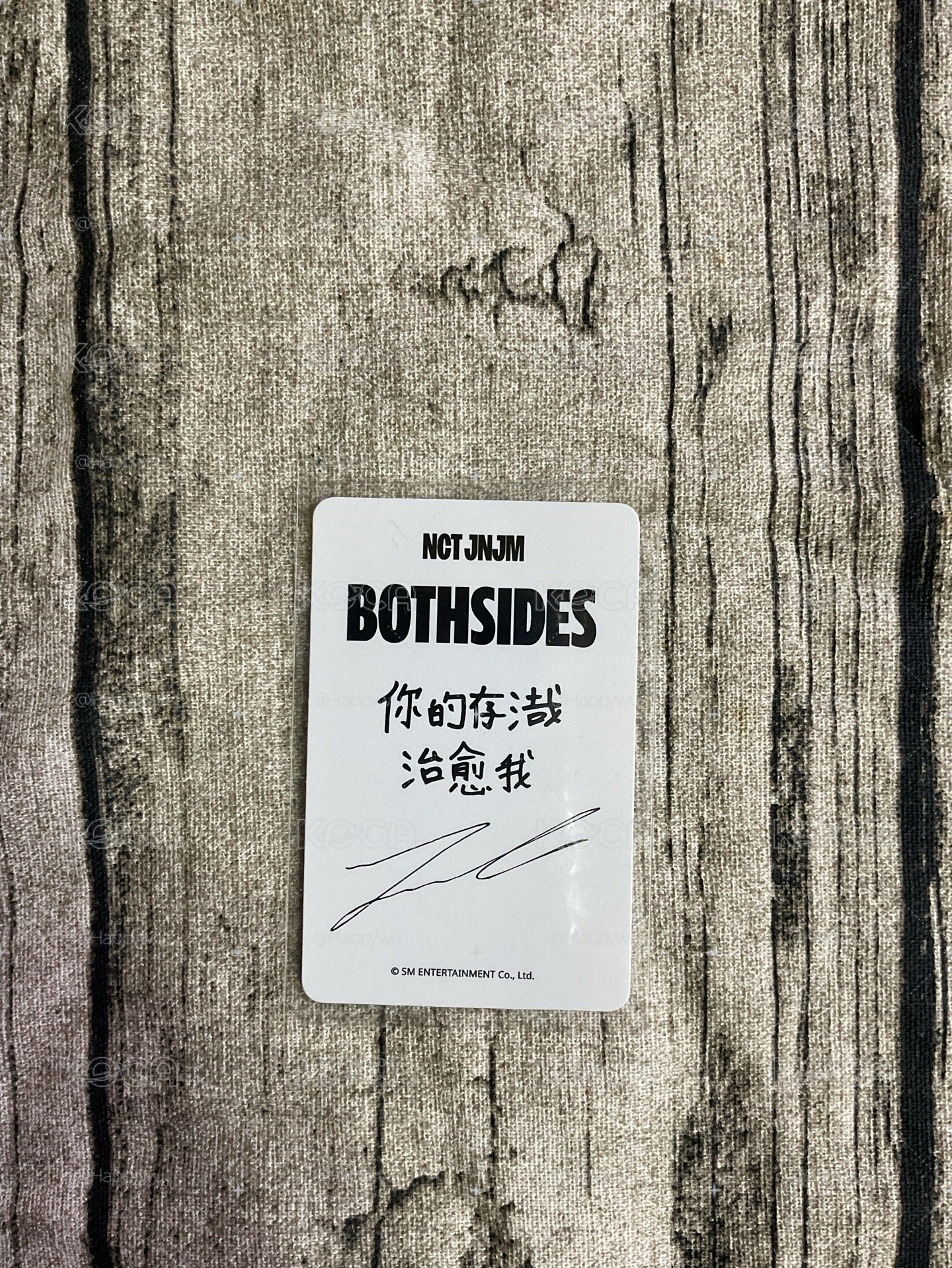 迷一 sr 特典卡 