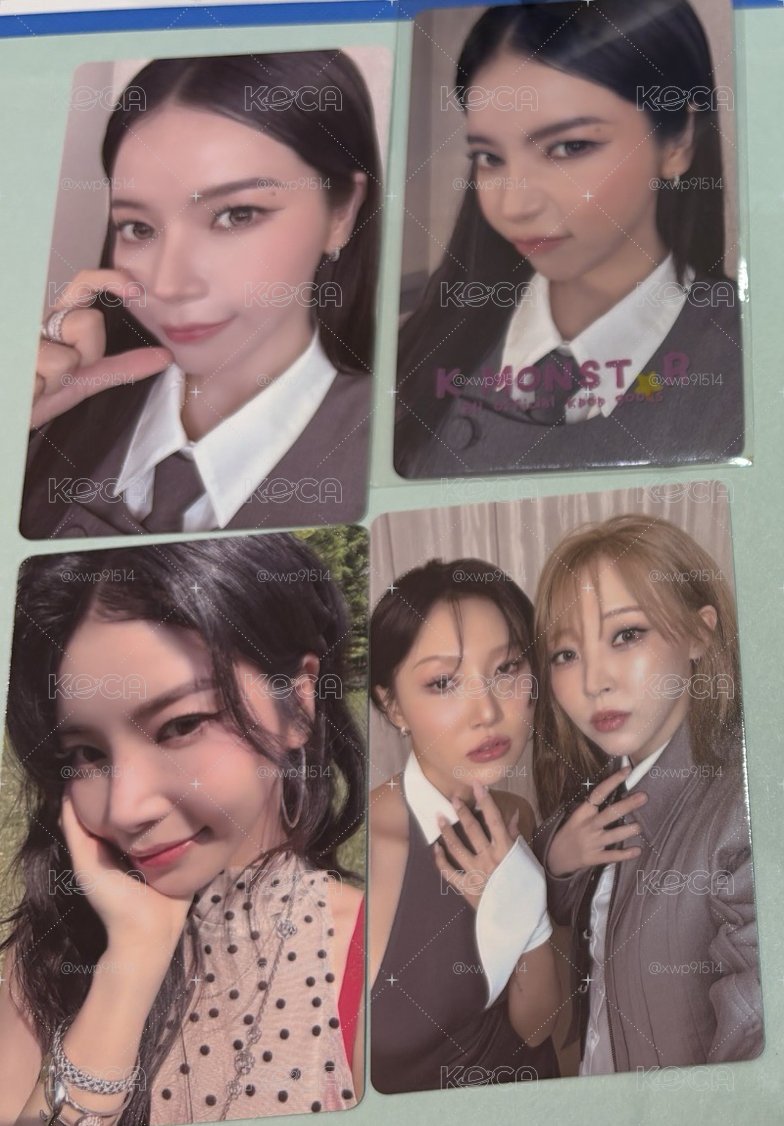 Mamamoo 4flower 專輯卡