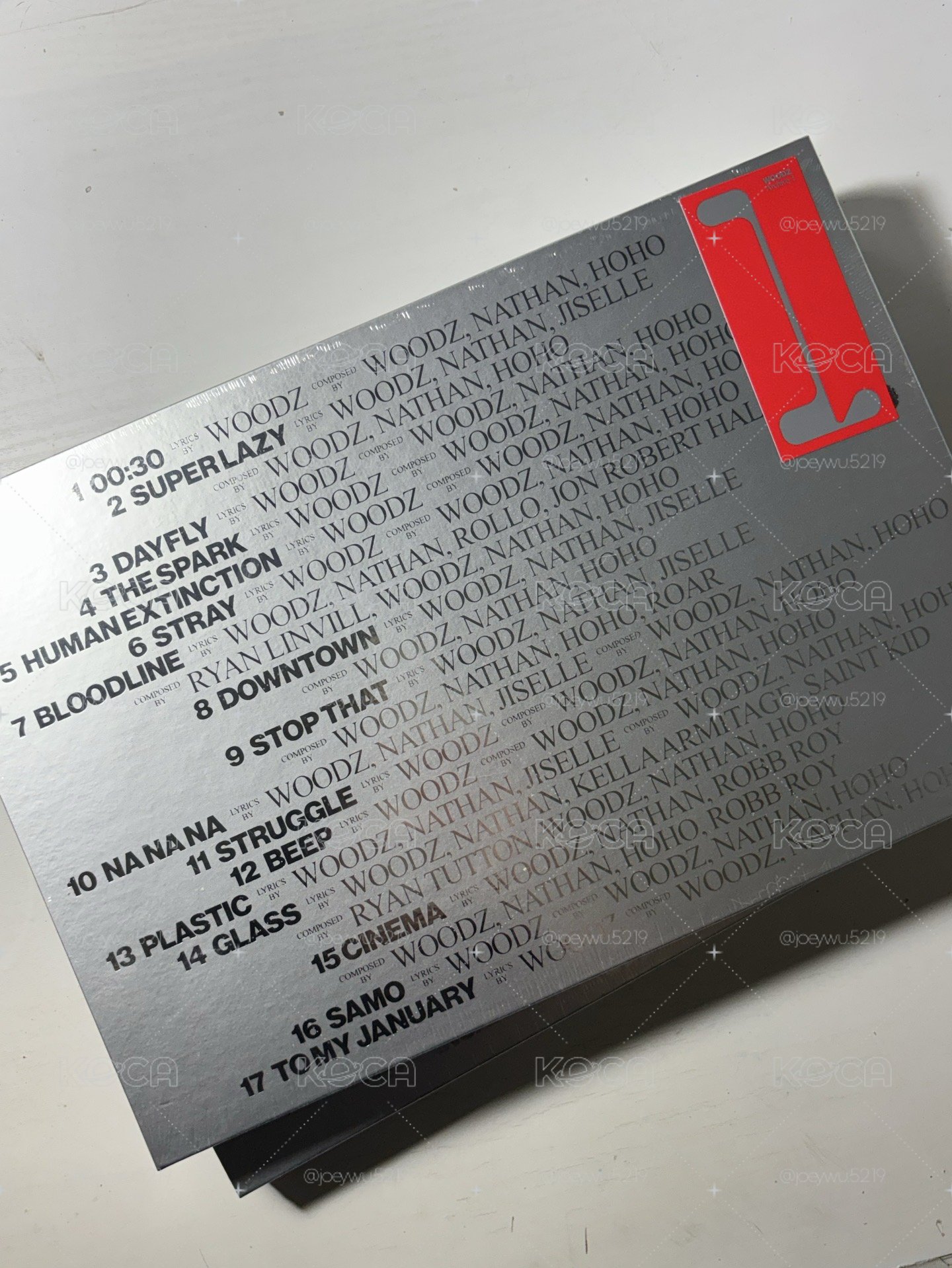 WOODZ曹承衍 Kmonstar簽售卡+未拆專