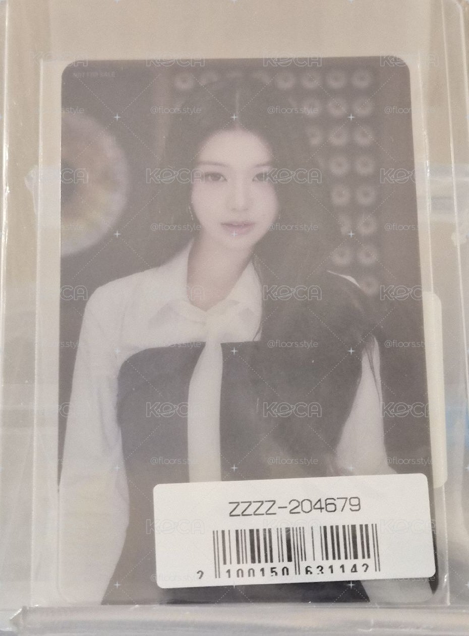 IVE 日專單曲 Be Alright SONY特典卡 WONYOUNG