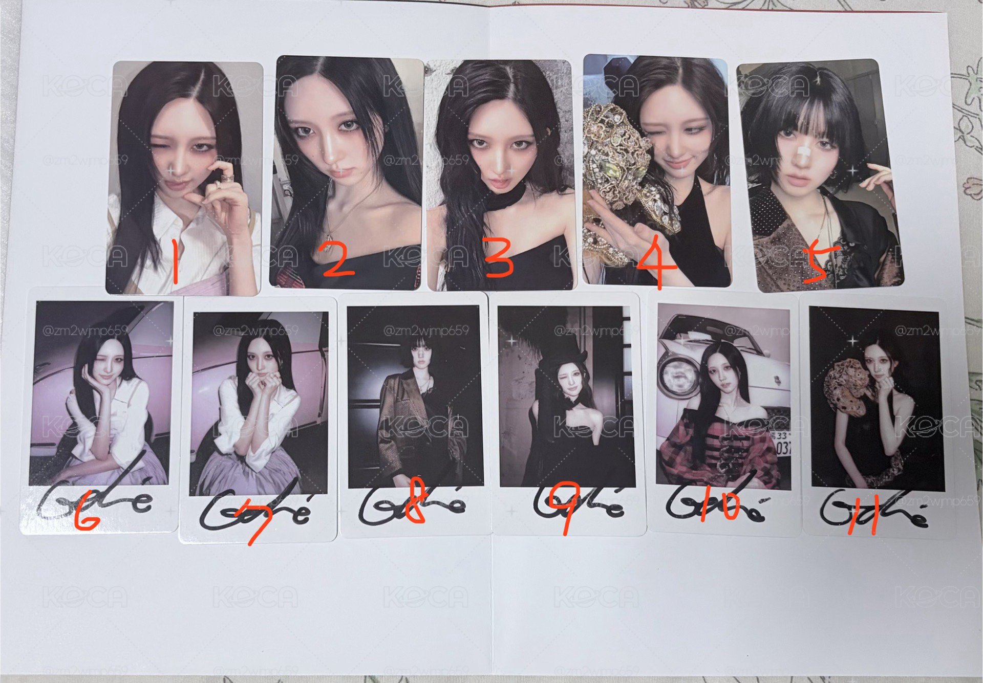 Gaeul 秋天 KNIGHT雜誌卡 大全套 可單出 全是中背