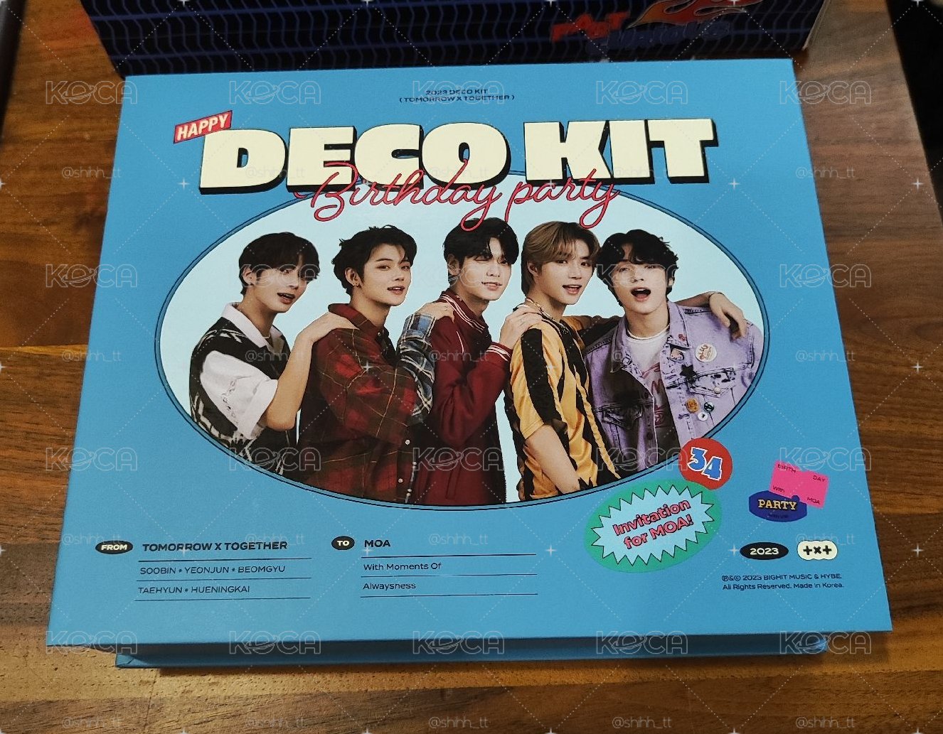 2023 deco kit 整組+特典