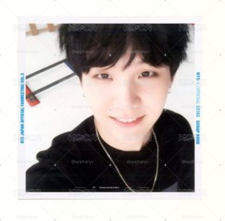 SUGA / 日本三期 相簿卡