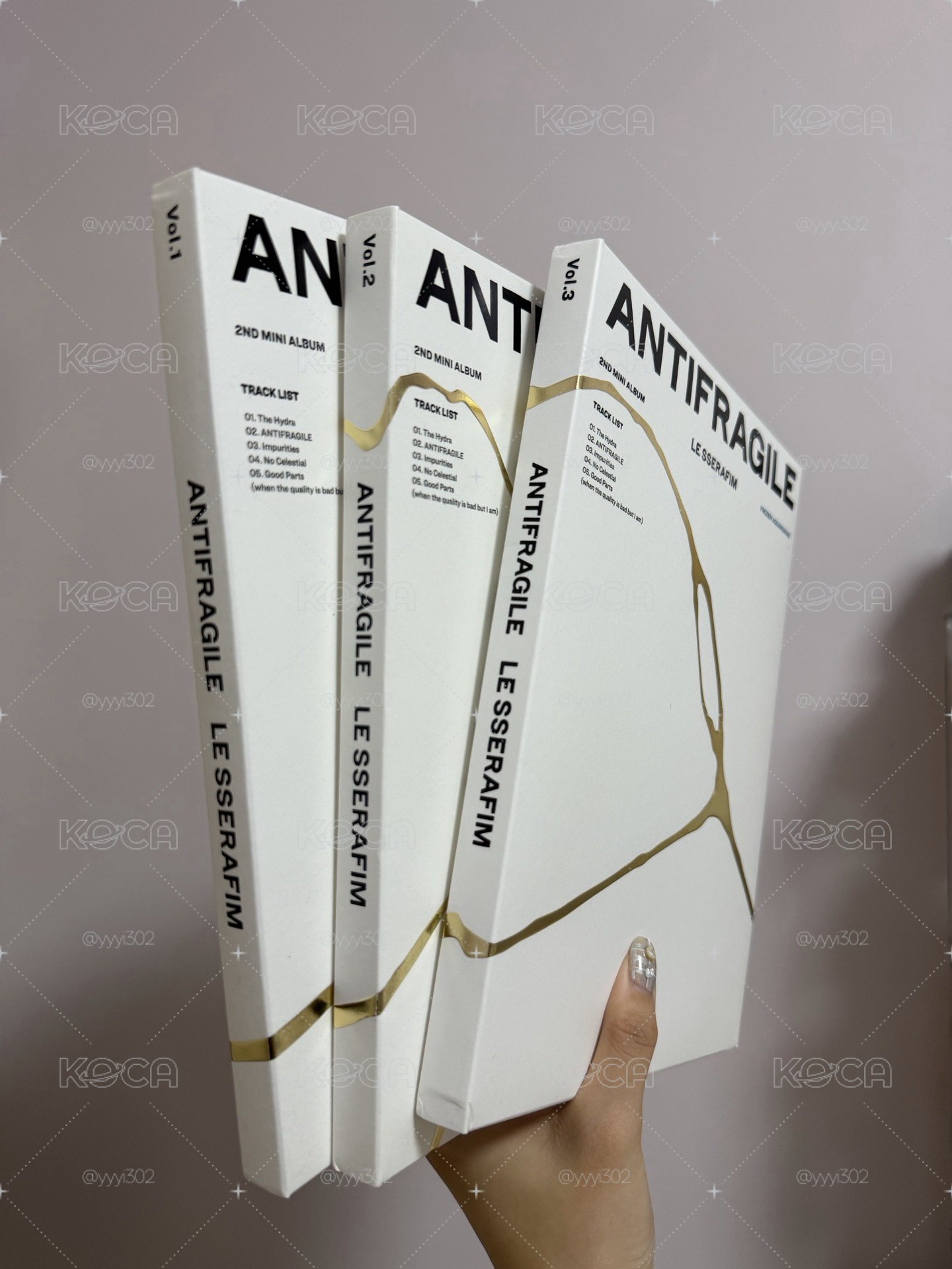 ANTIFRAGILE 專輯 Vol.1.2.3 [MIDNIGHT ONYX]