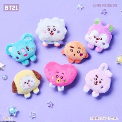 COOKY / BT21 x 日本全家限定 毛絨胸針盲盒