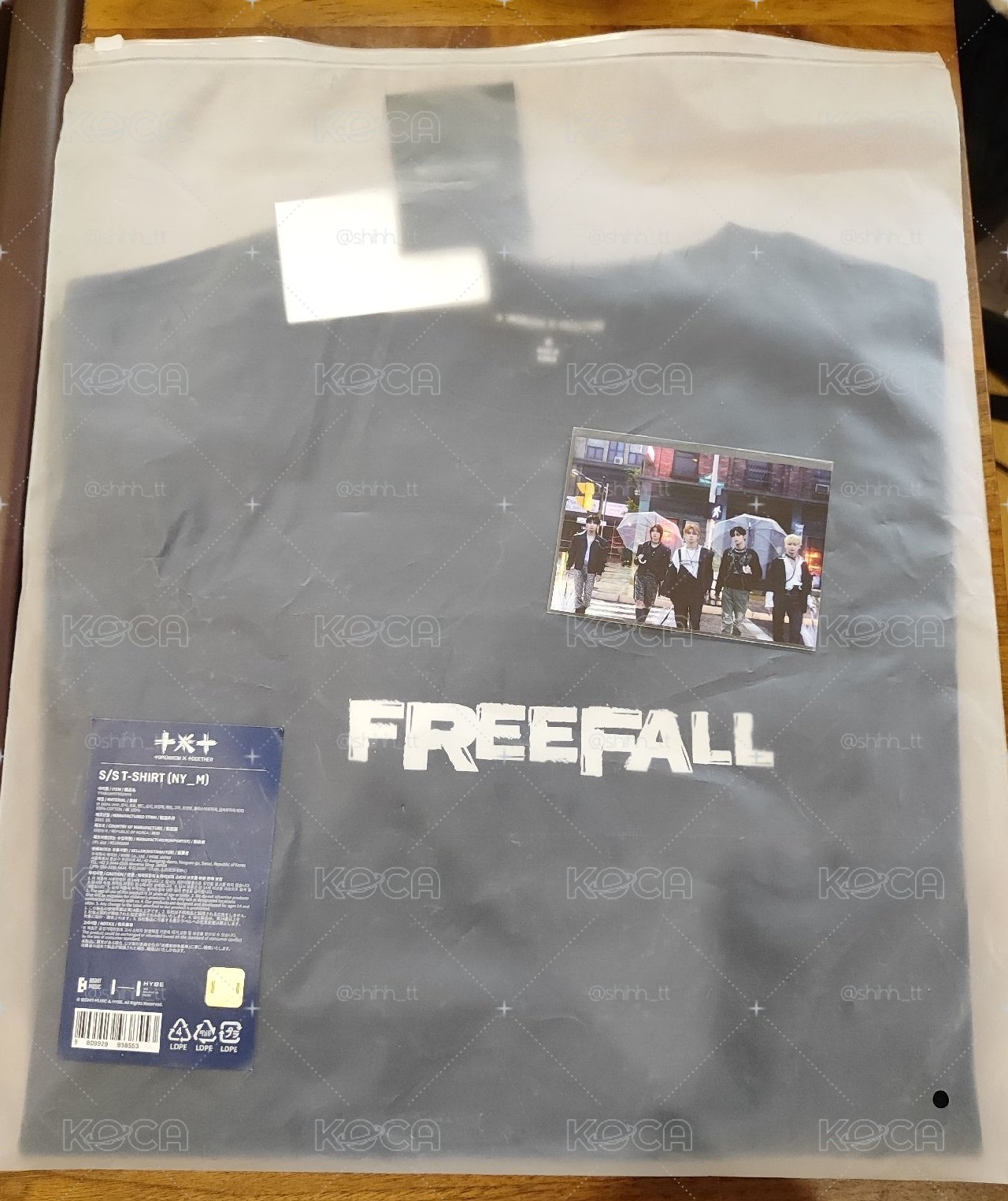 正規三 freefall T恤（M)