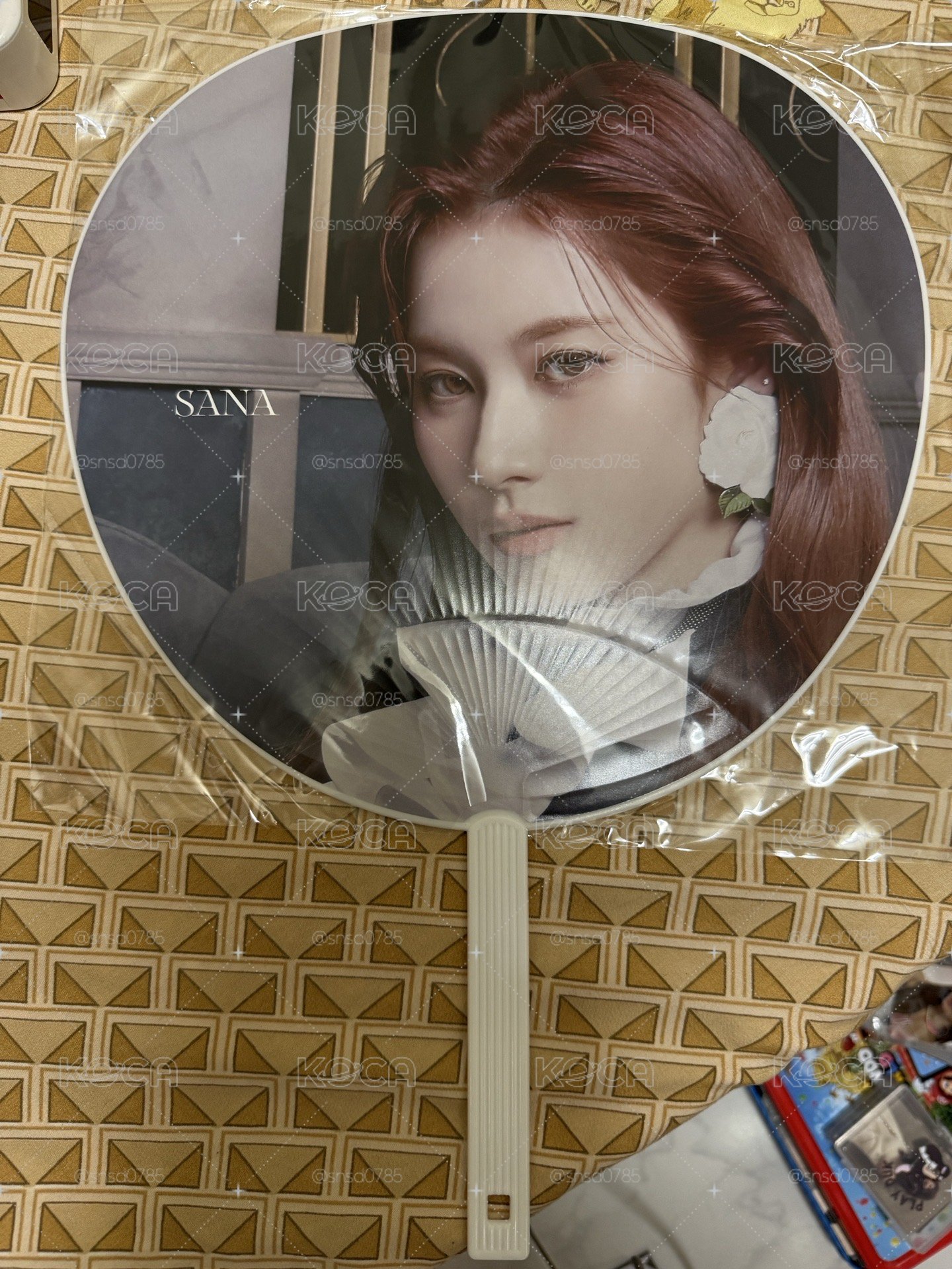 現貨 TWICE Misamo Sana 正規一 JYP JAPAN 扇子 大扇