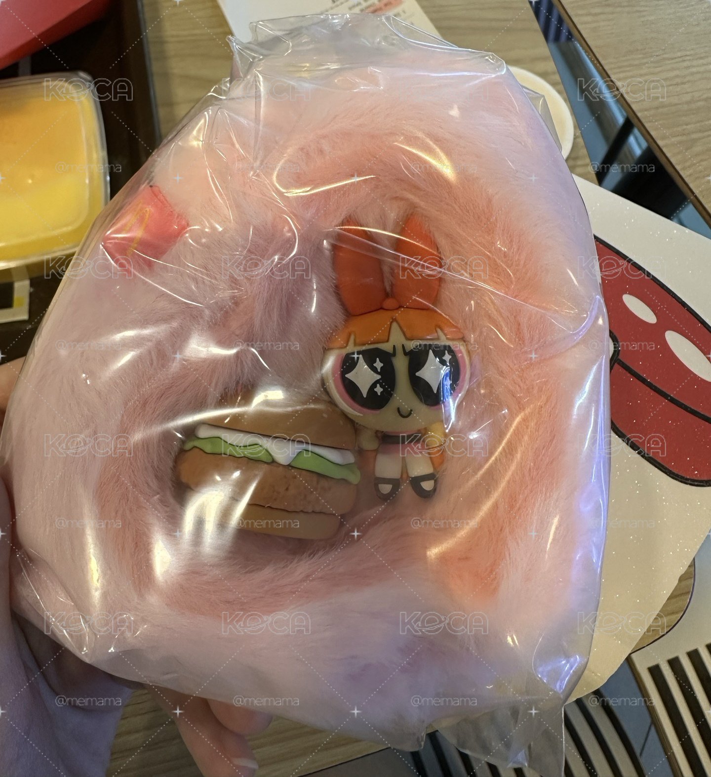 泰國限定 飛天小女警 麥當勞盲盒零錢包/花花