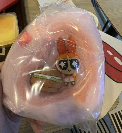 泰國限定 飛天小女警 麥當勞盲盒零錢包/花花