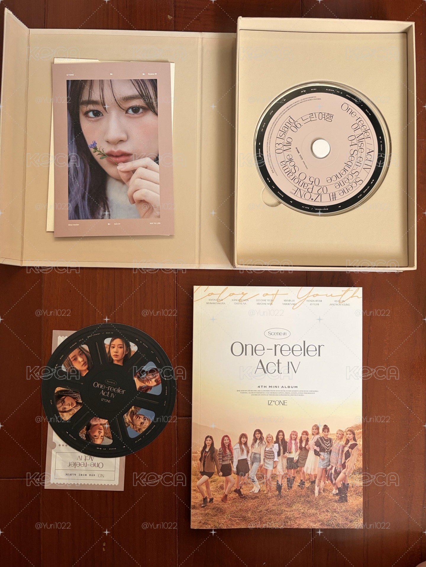 IZ*ONE One-reeler / Act IV SCENE#1 專輯 白版 俞真 封面