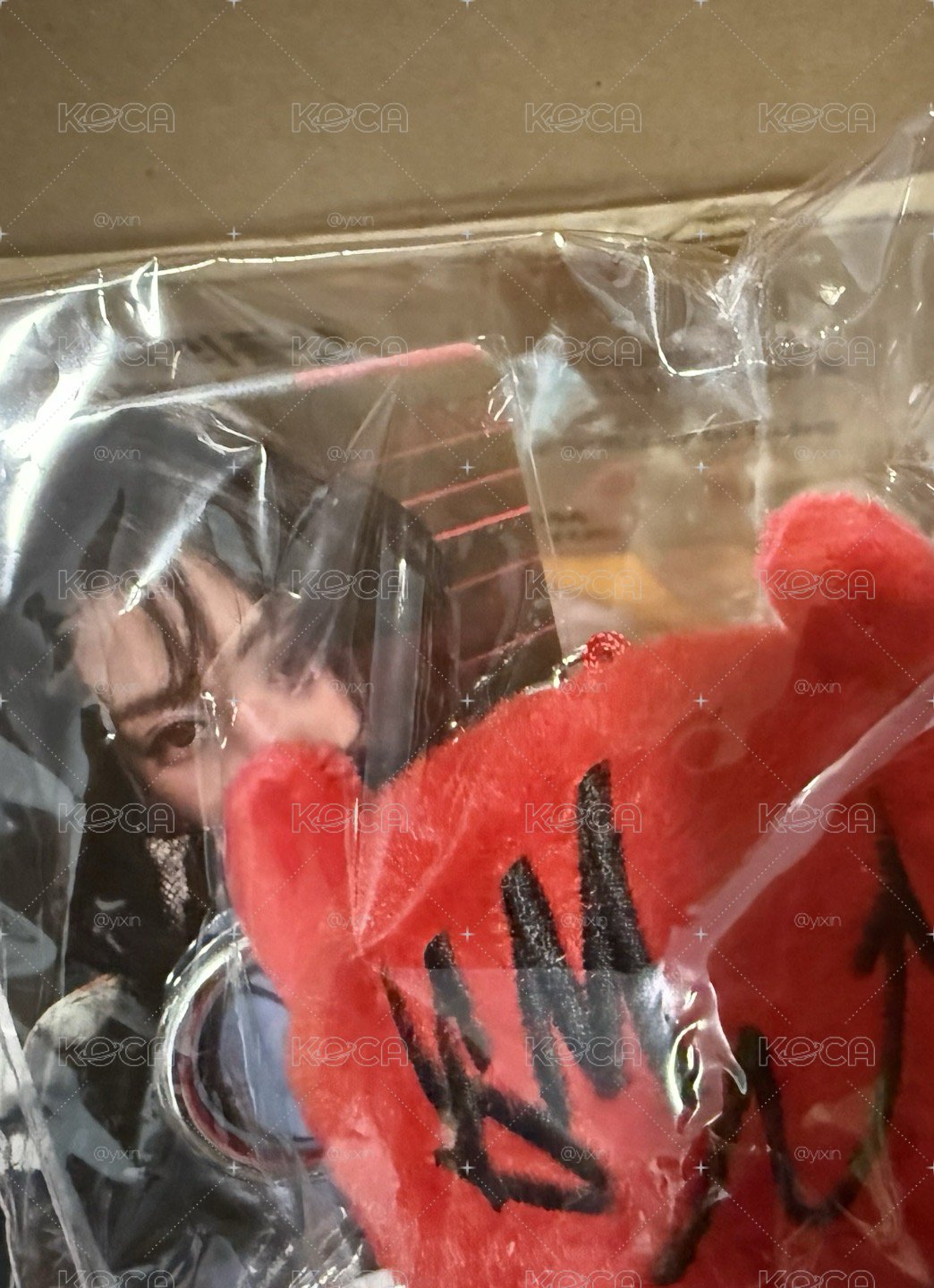 毛絨球含賢卡