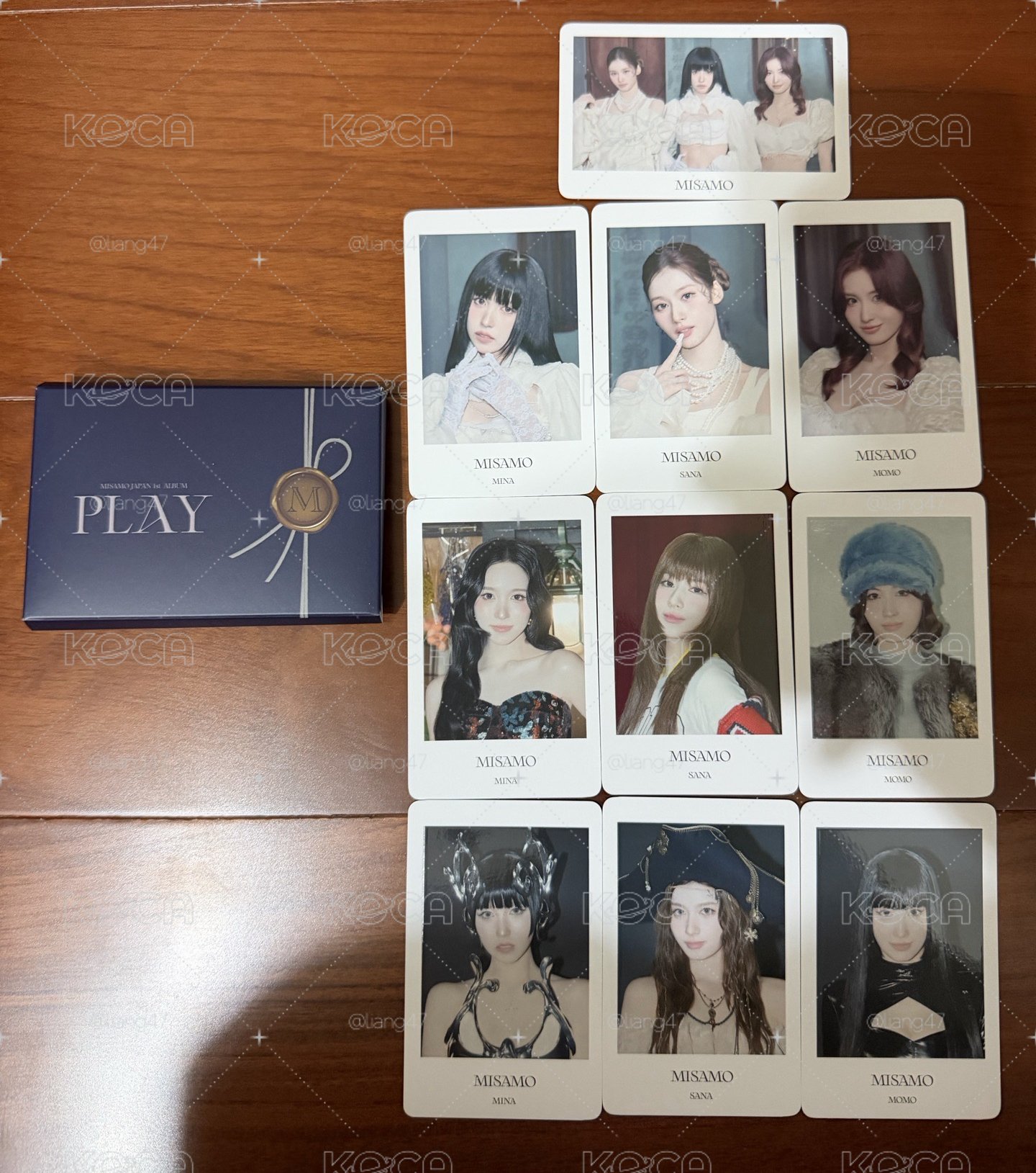 MISAMO PLAY周邊 小卡組