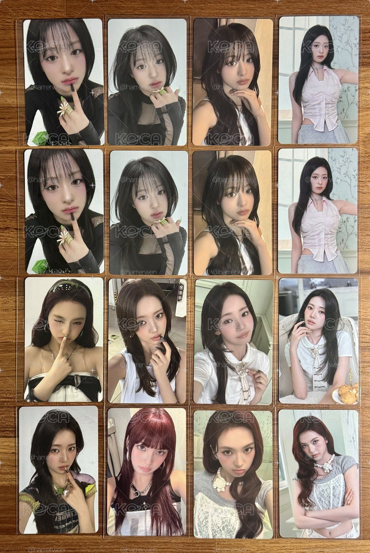 首爾展位卡 3卡1特典套組