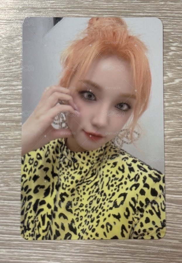 i-dle 迷五 I LOVE X-FILE ver. 專輯卡