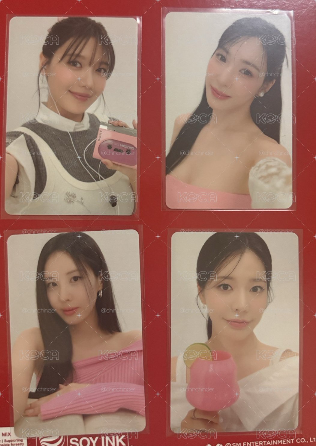 少女時代 SNSD 25SMT&30th 專輯卡 family 