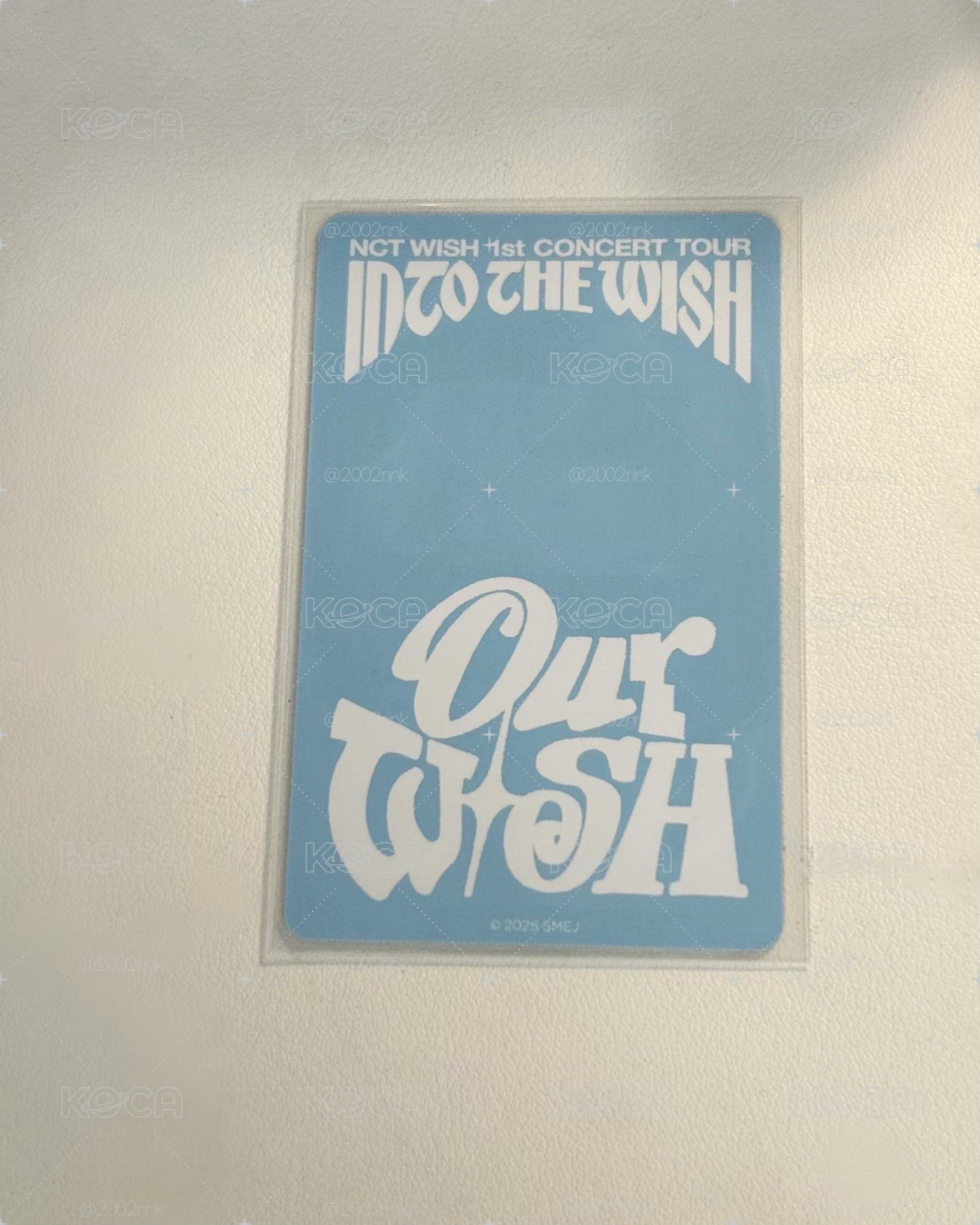 our wish 日巡滿額卡