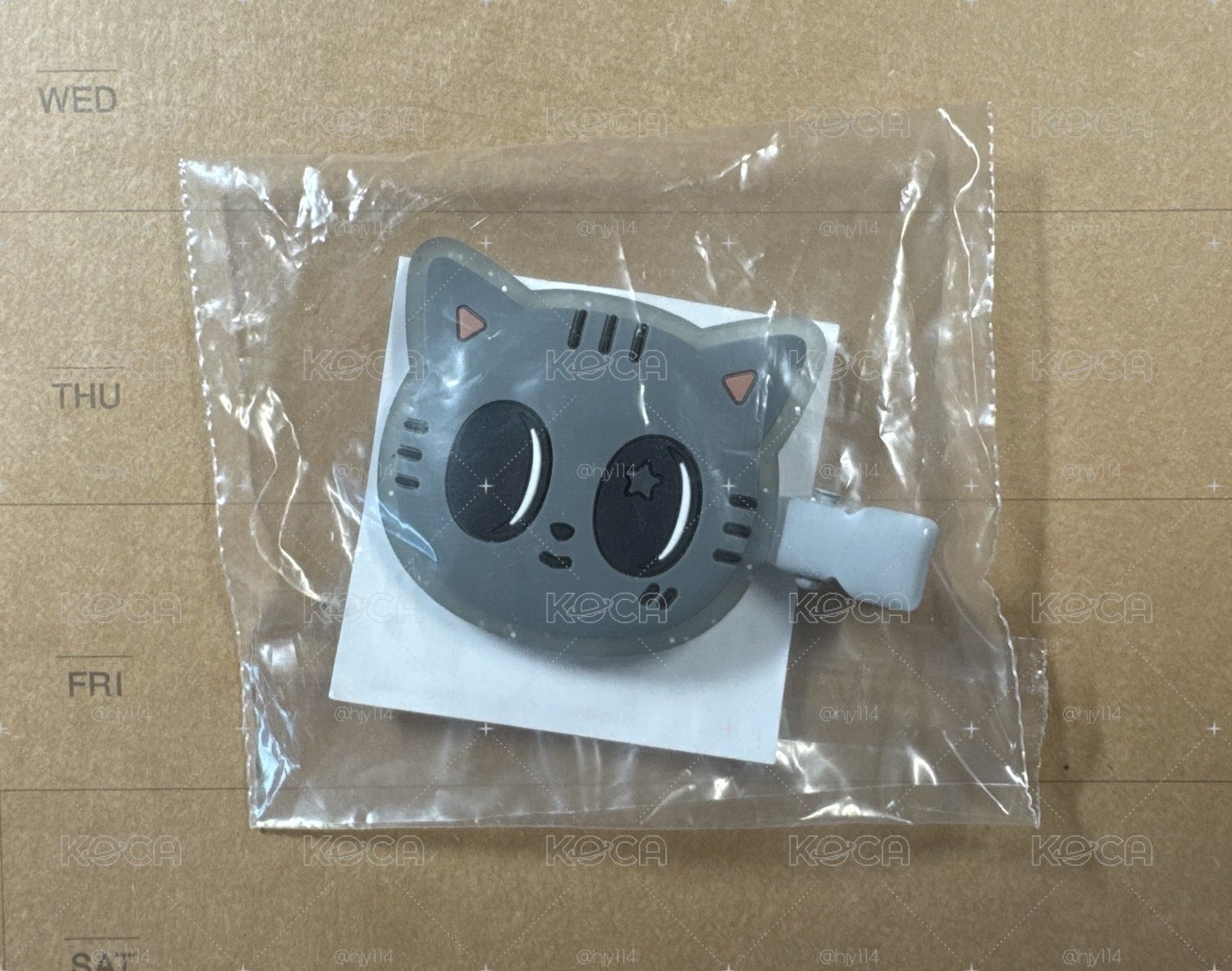 全新未拆松喵喵髮夾