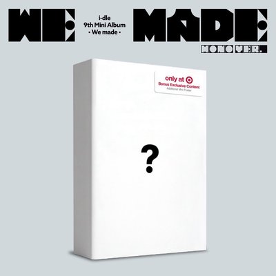 [預售] I-DLE | WE MADE | 美版 Target 通路 MONO 版本未拆專