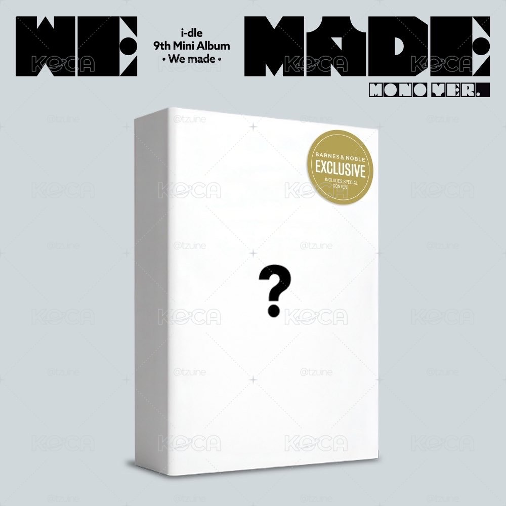 [預購] I-DLE | WE MADE | 美國 Barnes & Noble 通路 MONO版未拆專（沒有親簽🙏）