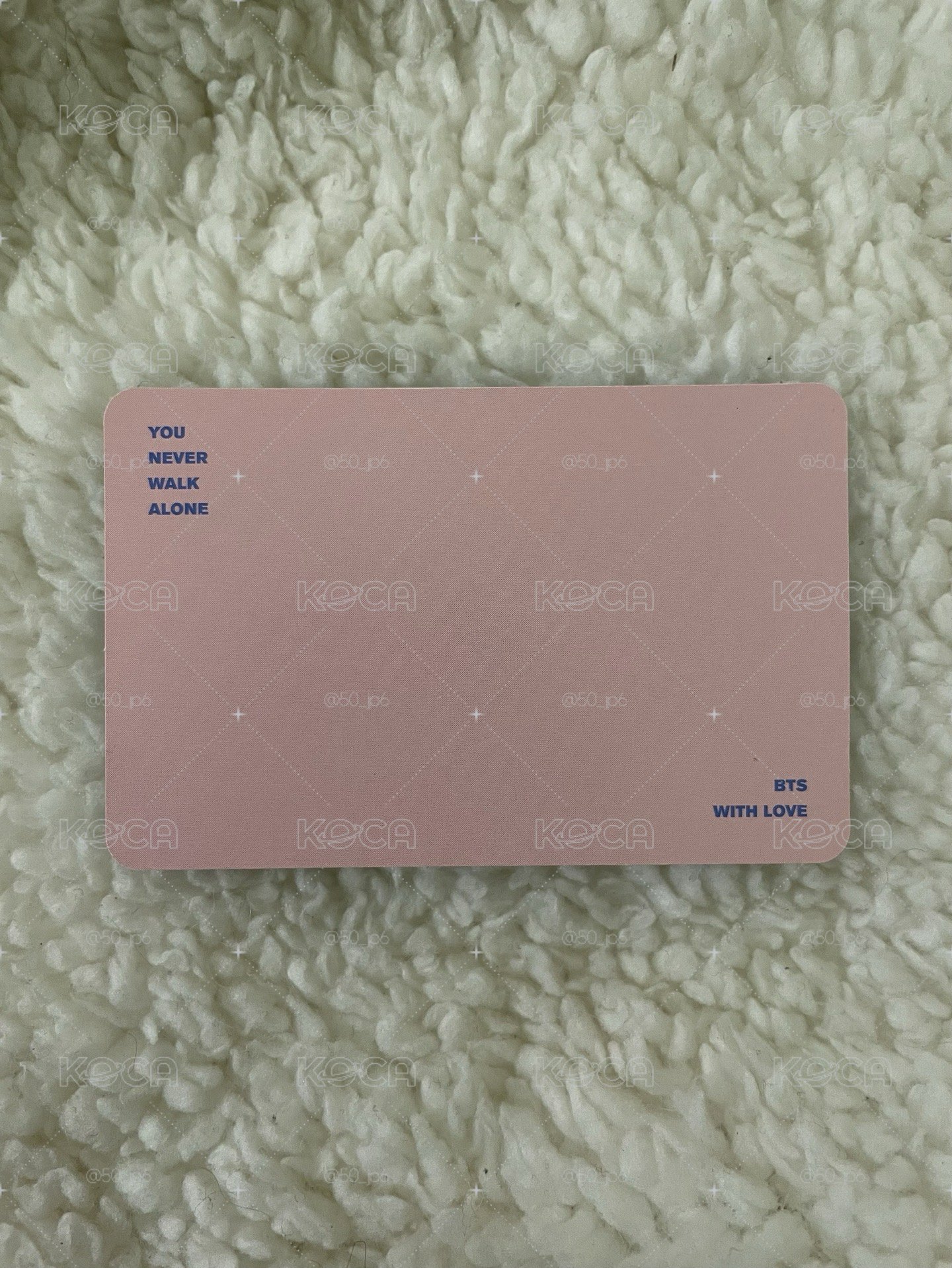BTS YNWA 團卡