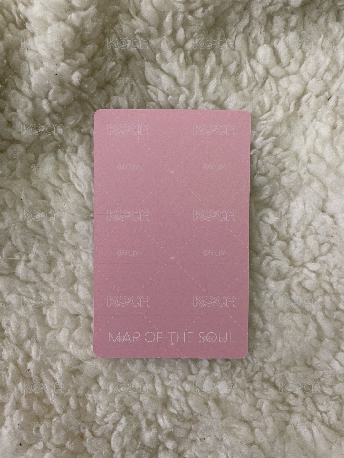 PERSONA 1版 專輯卡 SUGA