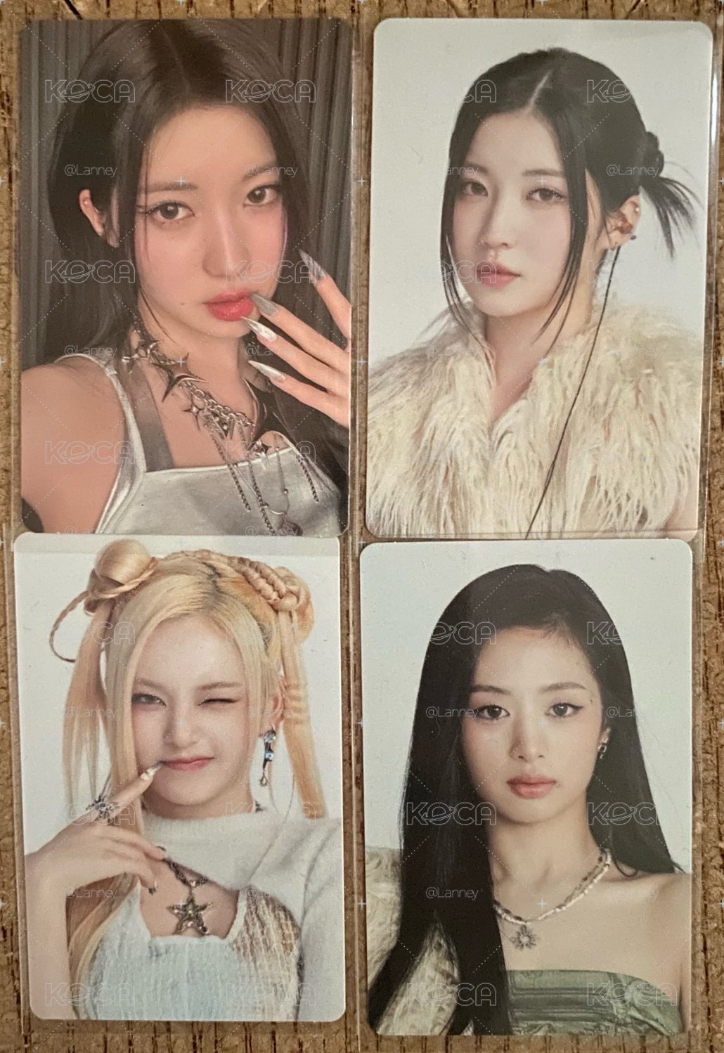 BABYMONSTER 卡*4