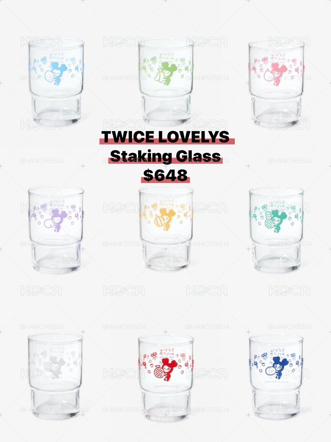 🇯🇵TWICE Japan 9th Anniversary 官方周邊 水果 LOVELY 吊飾 & Others 