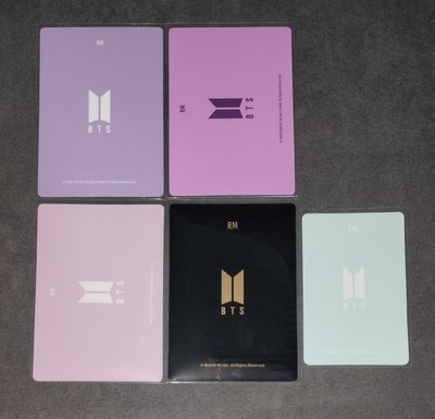 歷年Merch Box 會員禮卡 南俊