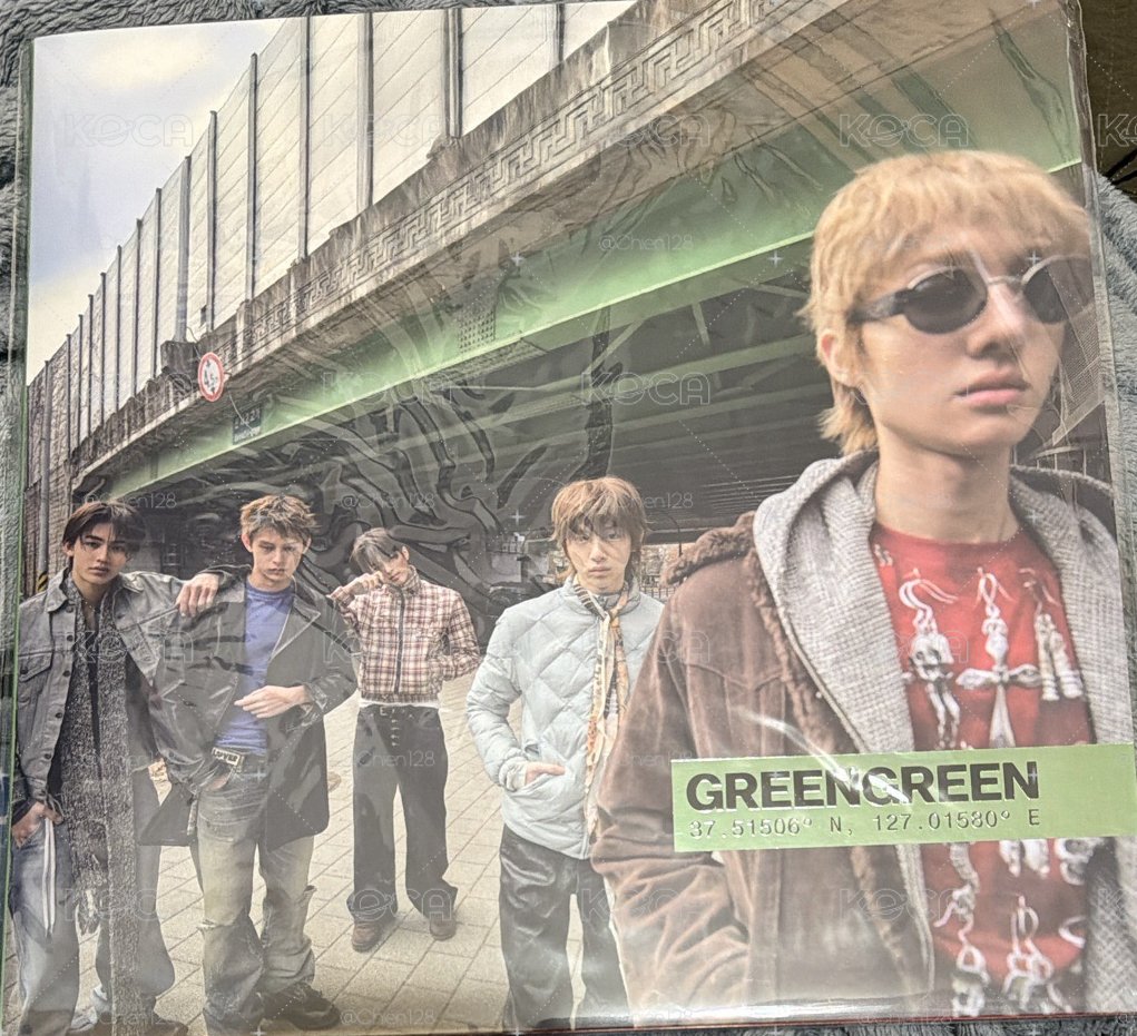 GREENGREEN黑膠 未拆