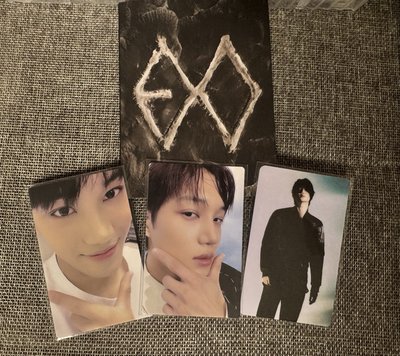 EXO QQ音樂 NFC小卡三張一套