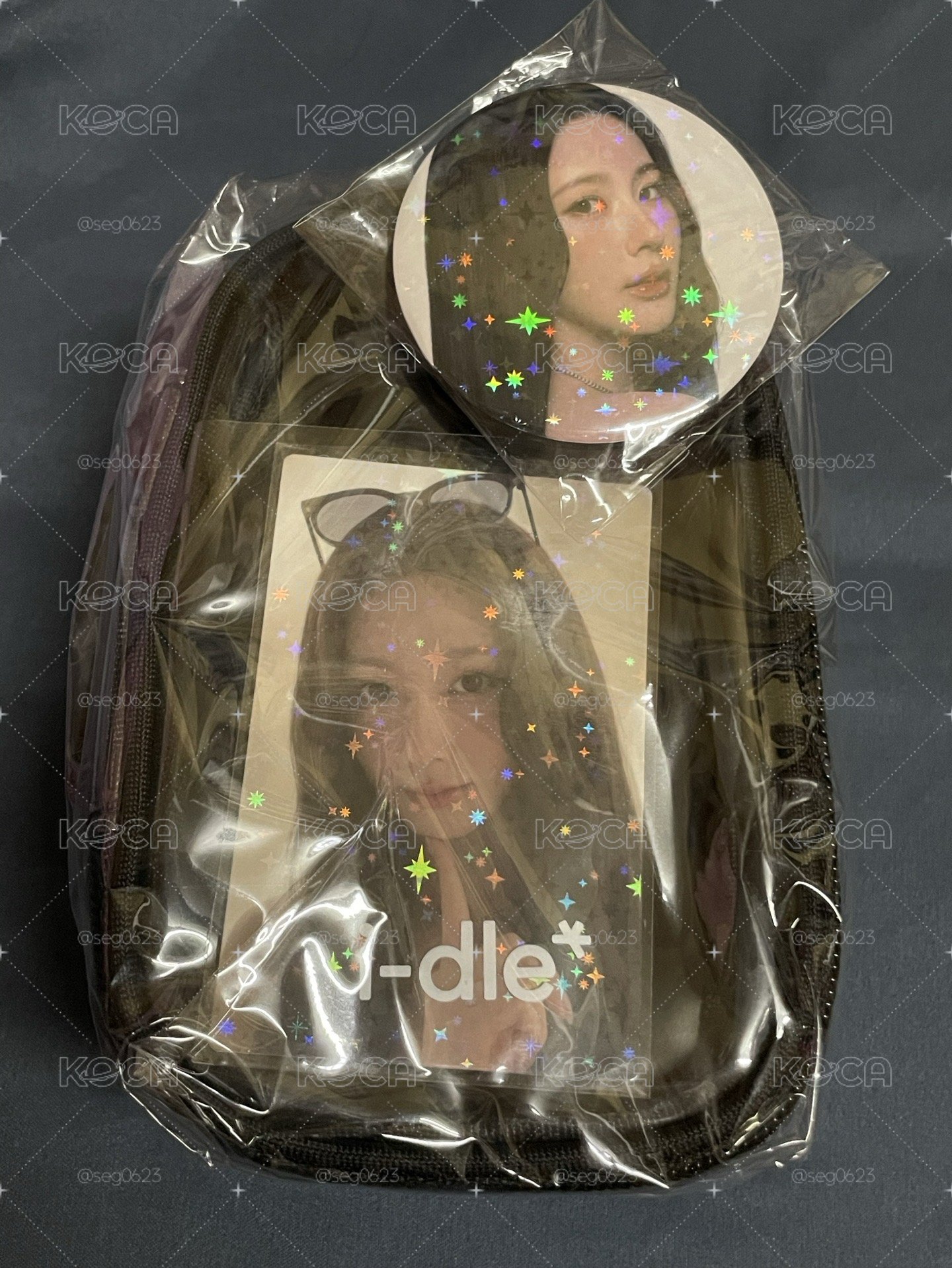i-dle薇娟娃包+徽章