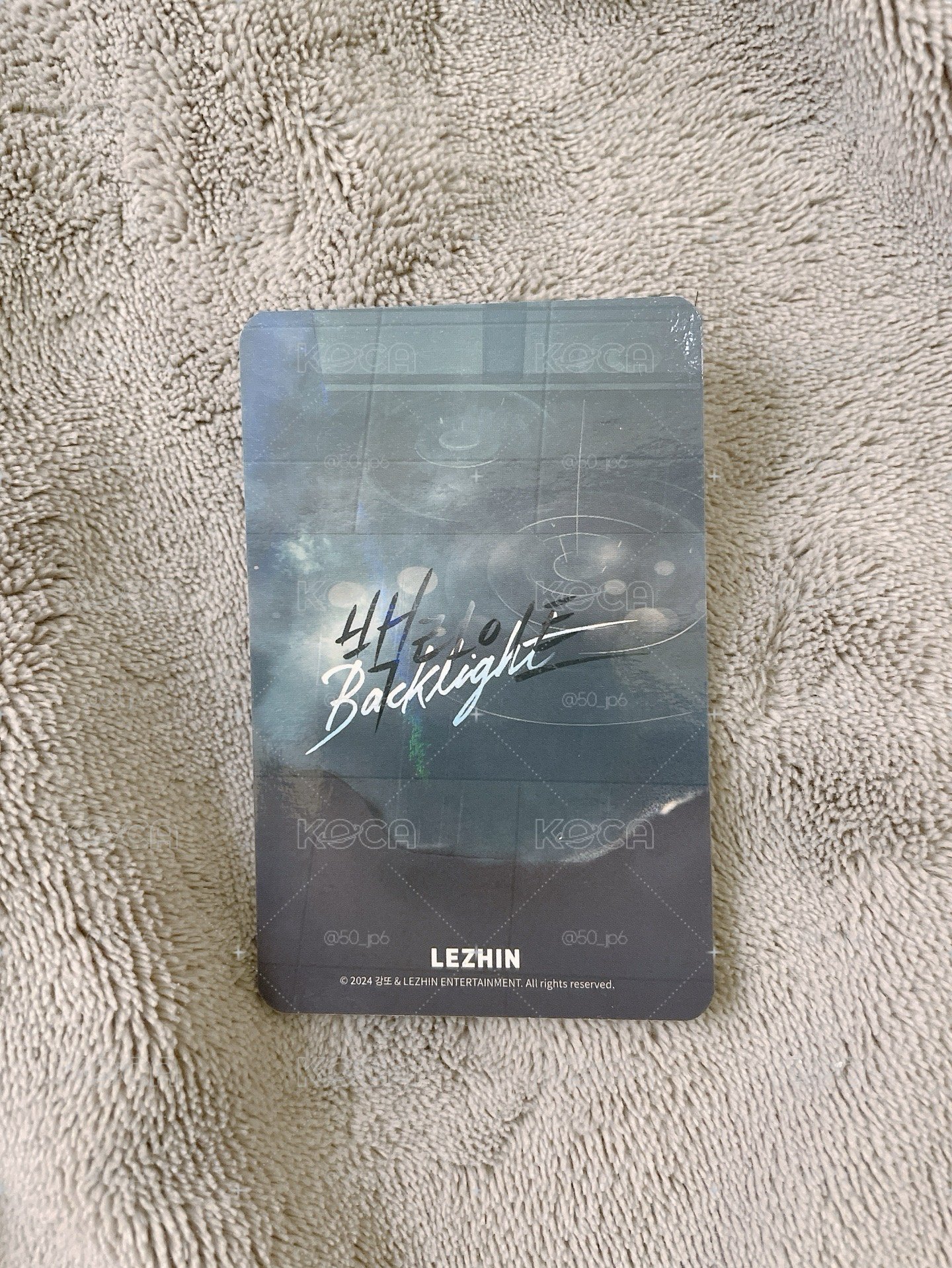 Backlight 白榮雲 JMEESHOP 隨機卡