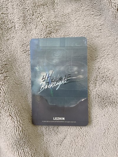 Backlight 白榮雲 JMEESHOP 隨機卡