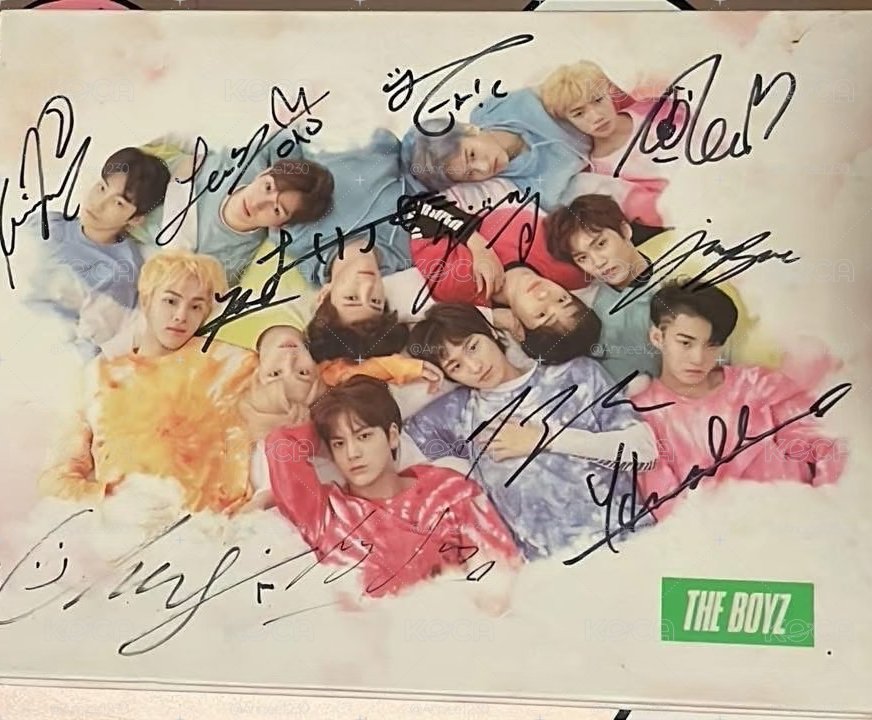 售 TheBoyz親簽專2019/6/29 （台北演唱會+簽售會）