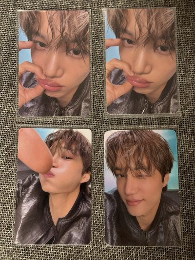 EXO Kai Reverxe mu 特典卡 /捏嘴開專輯卡/10W滿額卡 