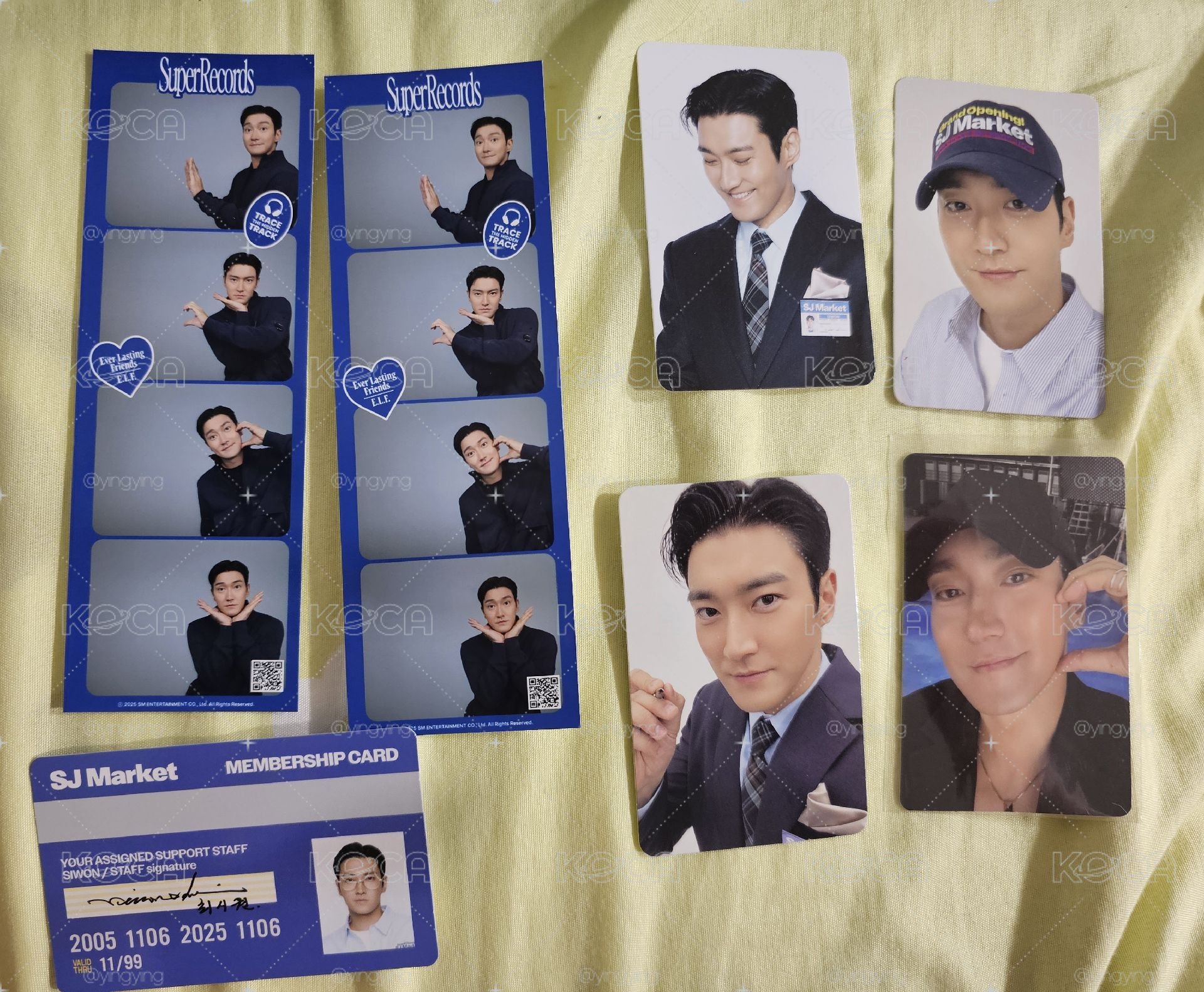 Super junior 始源小卡組