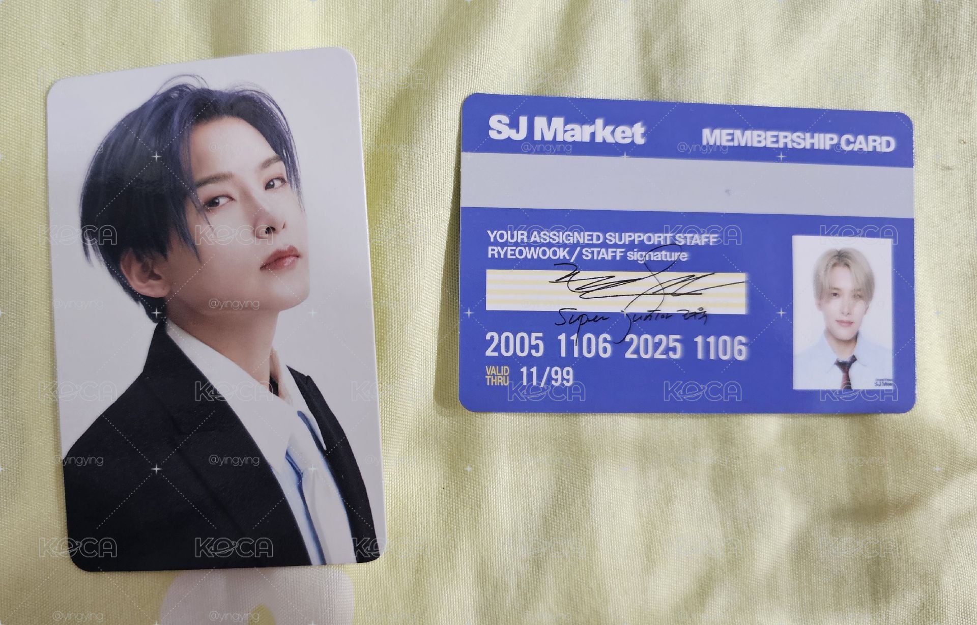 Super junior 厲旭小卡組