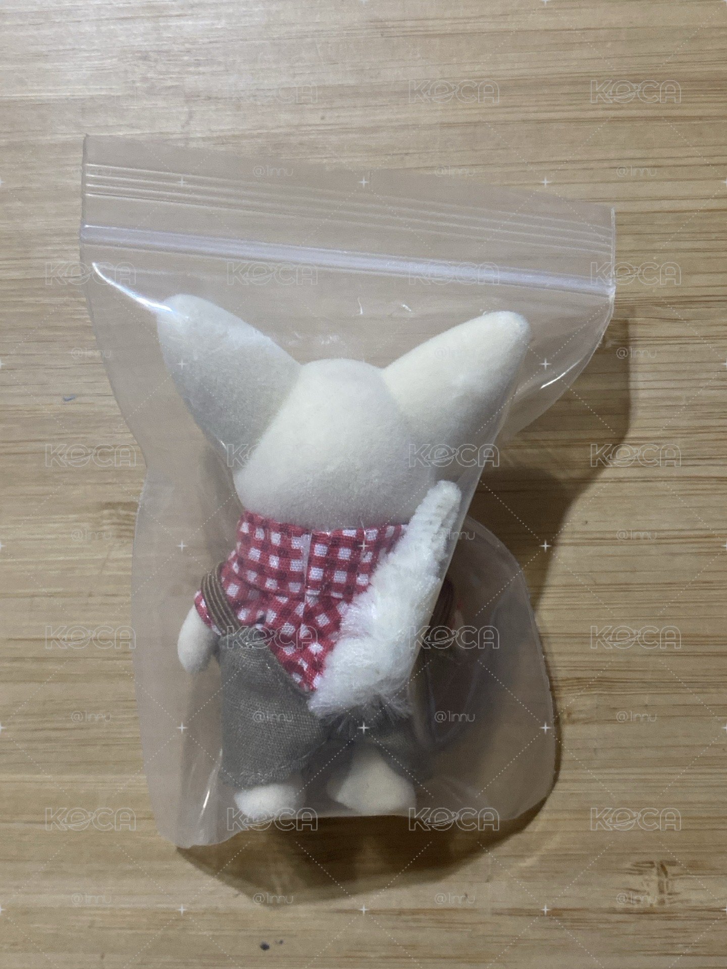 蘑菇與花朵 人形玩偶 小耳廓狐