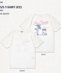 S/S T-Shirt（ICE）備註尺寸